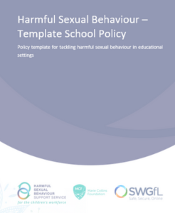 School Template Policy for Harmful Sexual Behaviour